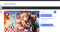 Desktop Screenshot of anime-release.com